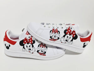 custom sneaker - Customisation sneakers - Sneakers personnalisés - Minnie