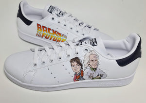 custom sneaker - Customisation sneakers - Sneakers personnalisés - Back to the future - Retour vers le futur