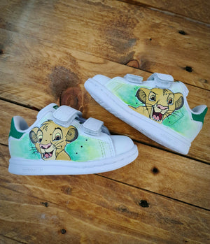 custom sneaker - Customisation sneakers - Sneakers personnalisés - Simba
