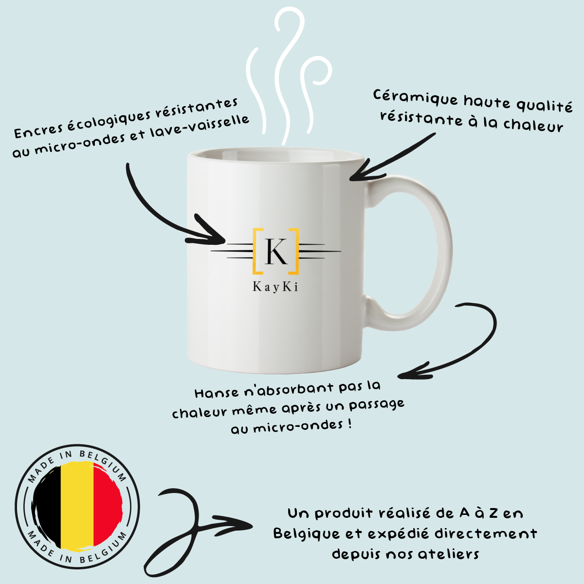 MUG - Je suis une maitresse trop géniale – KayKi
