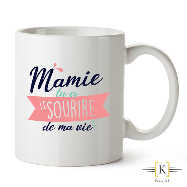 MUG - Mamie tu es le sourire de ma vie