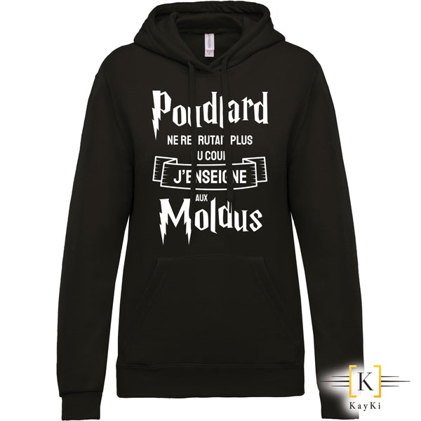Sweat femme - J'enseigne aux Moldus