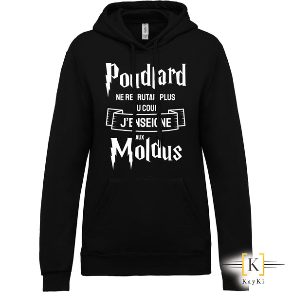 Sweat femme - J'enseigne aux Moldus