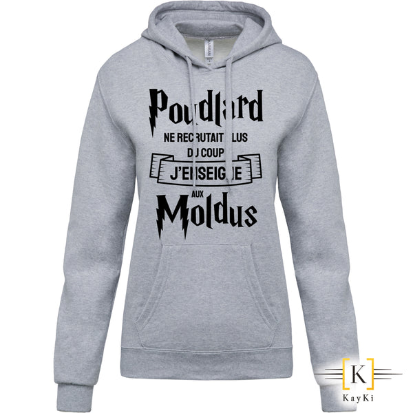 Sweat femme - J'enseigne aux Moldus