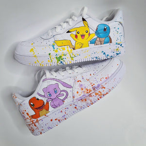custom sneaker - Customisation sneakers - Sneakers personnalisés - Pokemon