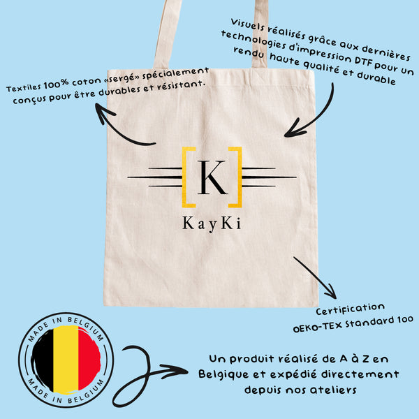 Sac shopping (Tote bag) - Sac maman coeur