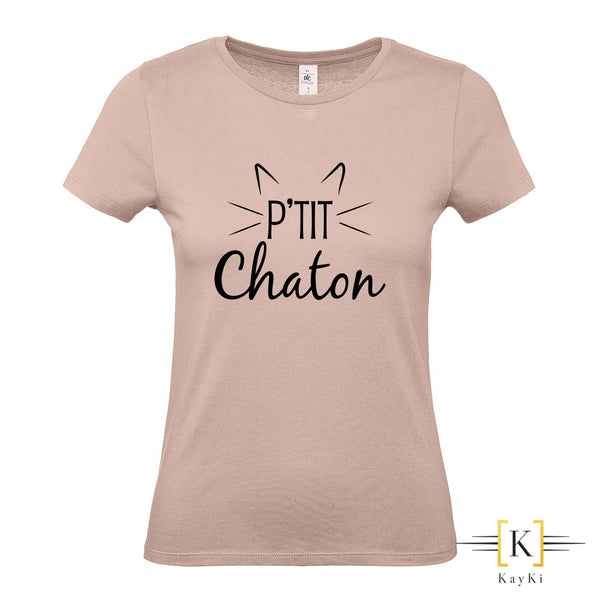 T-Shirt femme - P'TIT Chaton