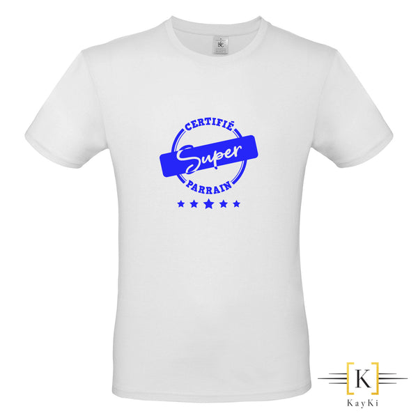 T-Shirt - Certifié super parrain