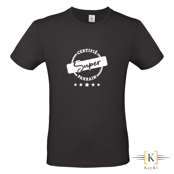 T-Shirt - Certifié super parrain