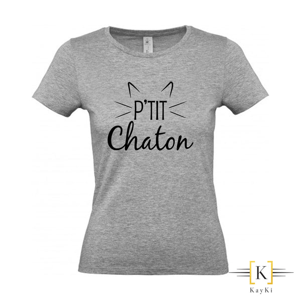 T-Shirt femme - P'TIT Chaton