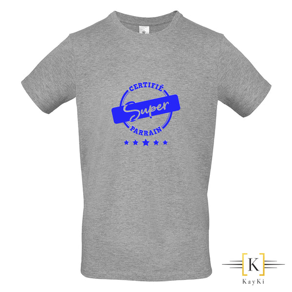 T-Shirt - Certifié super parrain
