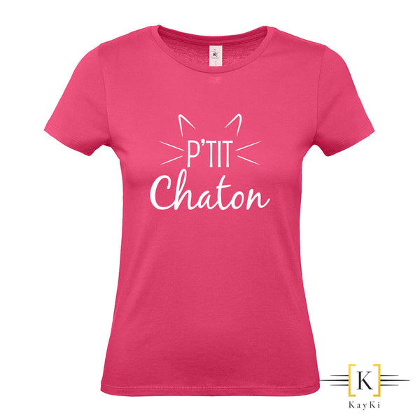 T-Shirt femme - P'TIT Chaton