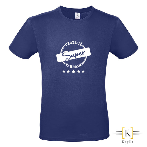 T-Shirt - Certifié super parrain