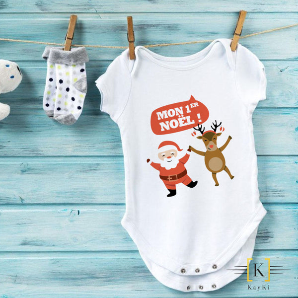 Body de noel bebe 2025