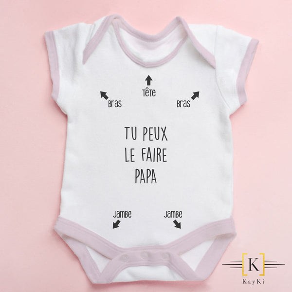 Body bébé - Tu peux le faire papa !