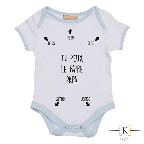 Body bébé - Tu peux le faire papa !