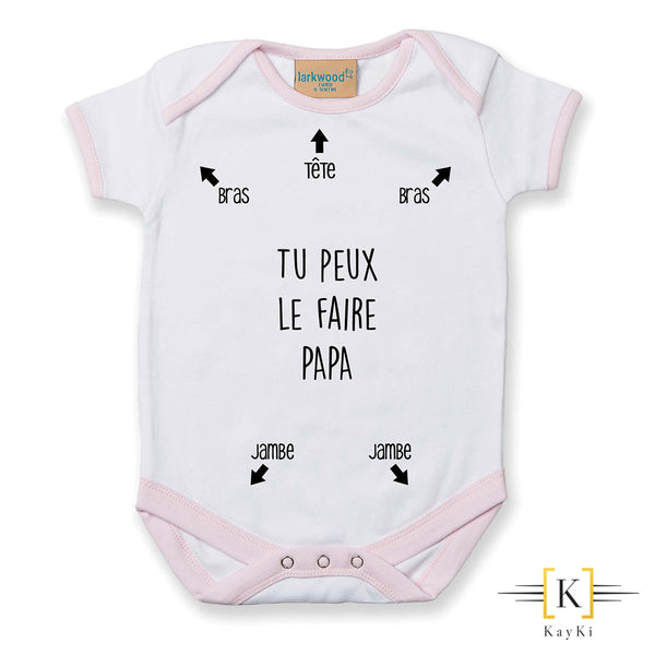 Body bébé - Tu peux le faire papa !