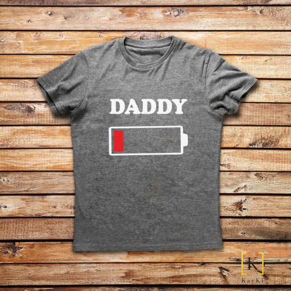 T-Shirt papa - No battery