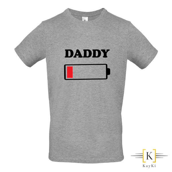 T-Shirt papa - No battery