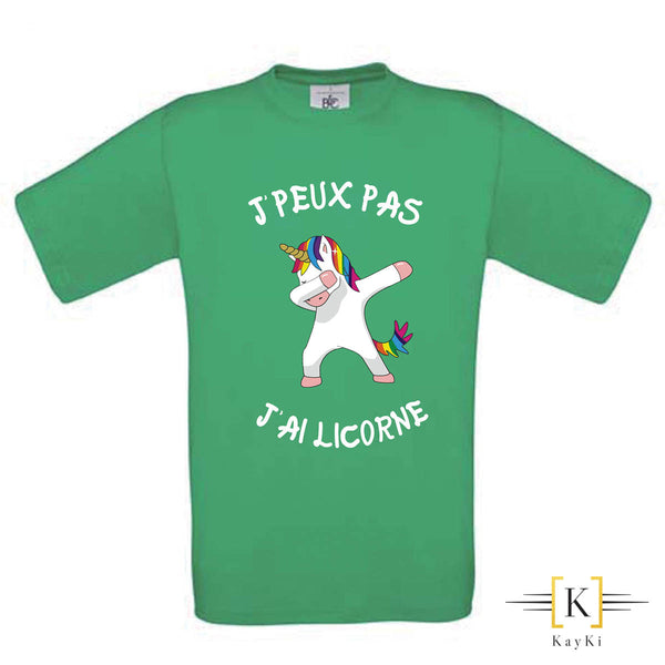 T-Shirt enfant - J'ai licorne !
