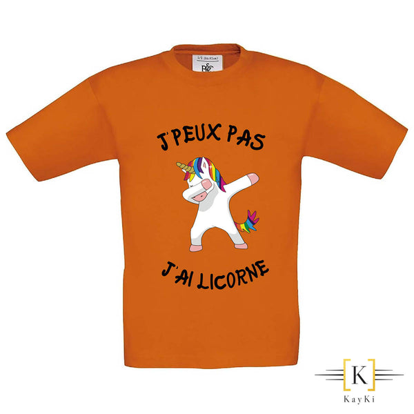 T-Shirt enfant - J'ai licorne !