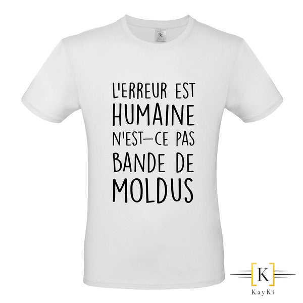 T-Shirt homme - L'erreur est humaine les moldus