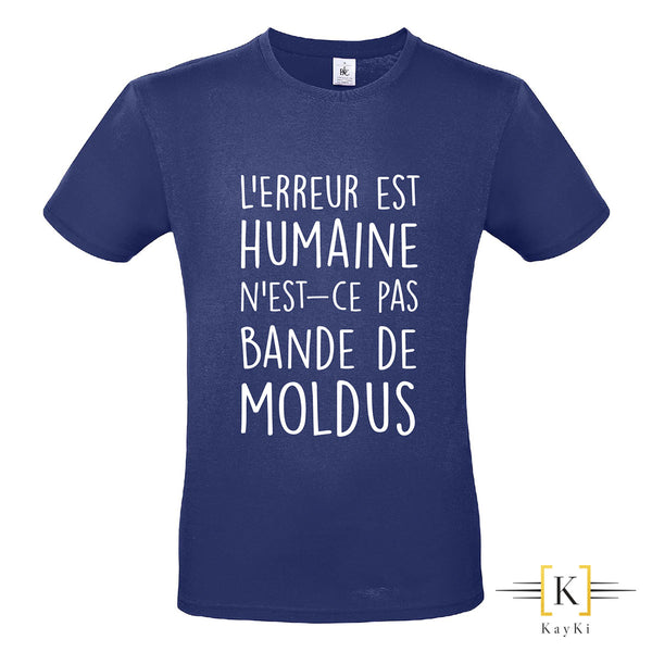 T-Shirt homme - L'erreur est humaine les moldus