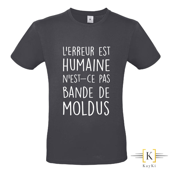 T-Shirt homme - L'erreur est humaine les moldus