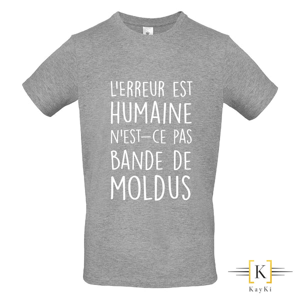 T-Shirt homme - L'erreur est humaine les moldus