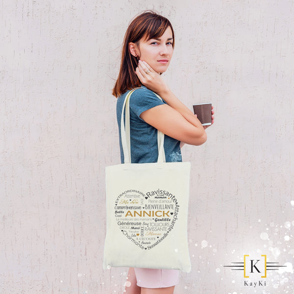 Sac shopping (Tote bag) - Sac maman coeur