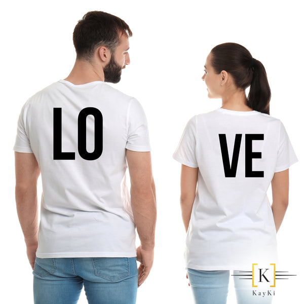 T-Shirt Couples - LOVE