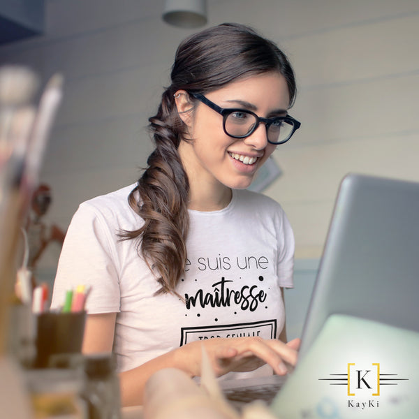 T-Shirt femme - Maitresse trop géniale