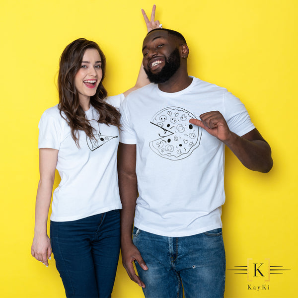 T-Shirt Couples - Pizza