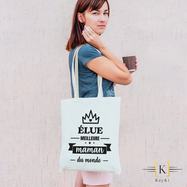 Sac shopping - Elue meilleure maman du monde