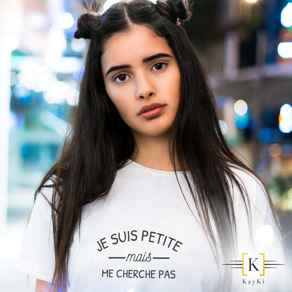 T-Shirt femme - Je suis petite