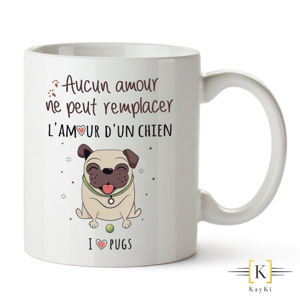 MUG - I Love Pugs