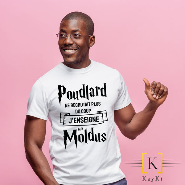 T-Shirt homme - J'enseigne aux Moldus