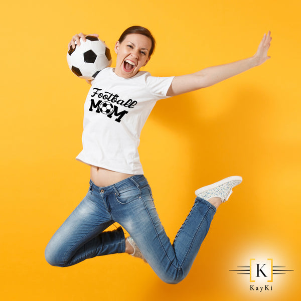 T-Shirt - Football Mom