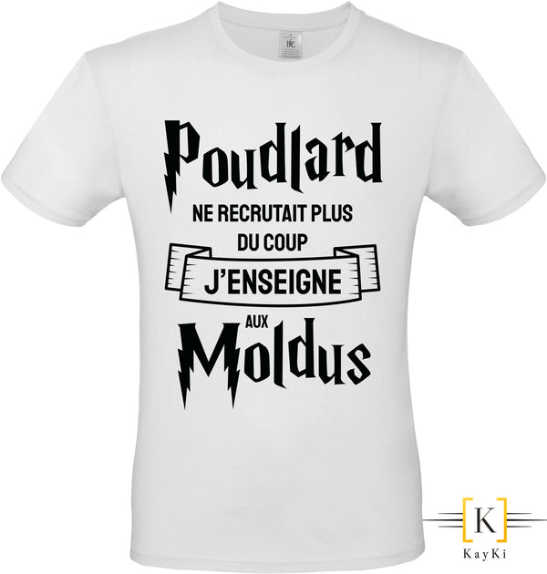 T-Shirt homme - J'enseigne aux Moldus