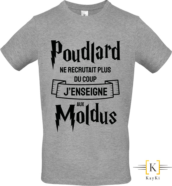 T-Shirt homme - J'enseigne aux Moldus