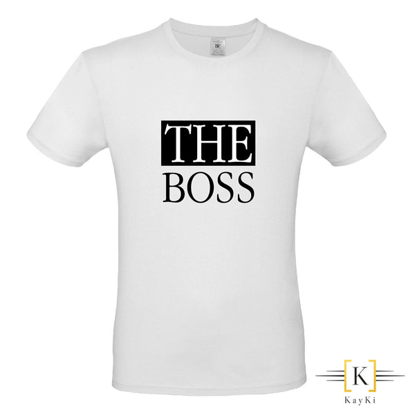 T-Shirt couple (modèle homme) - THE BOSS