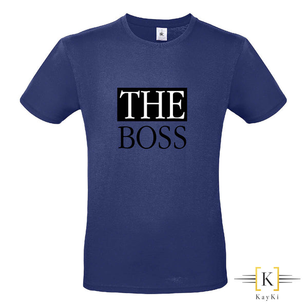 T-Shirt couple (modèle homme) - THE BOSS