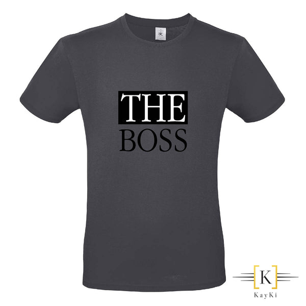T-Shirt couple (modèle homme) - THE BOSS