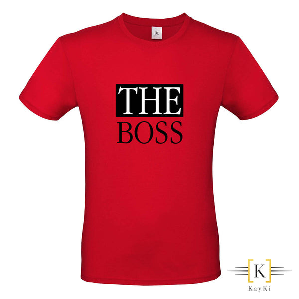 T-Shirt couple (modèle homme) - THE BOSS