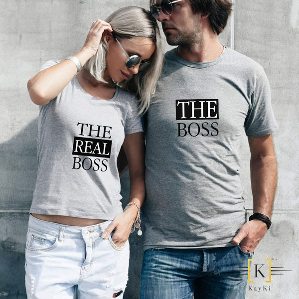 T-Shirt Couples - THE BOSS