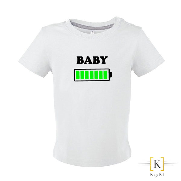 T-shirt bébé - Full battery
