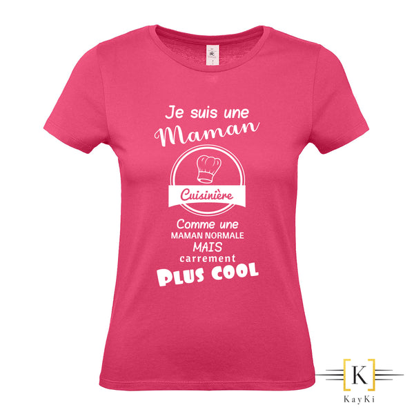 T-Shirt maman - Maman cuisinière