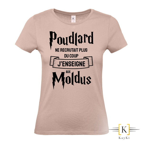 T-Shirt femme - J'enseigne aux Moldus