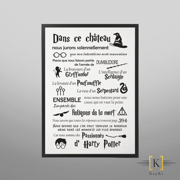 Cadre - Harry Potter