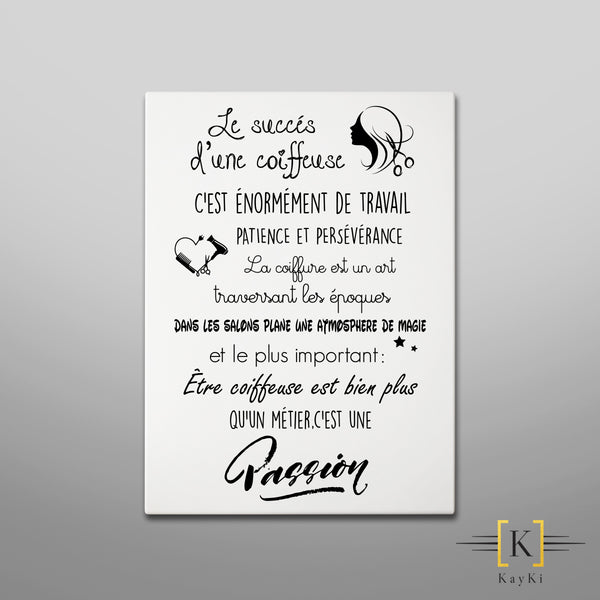 Cadre - Coiffeuse